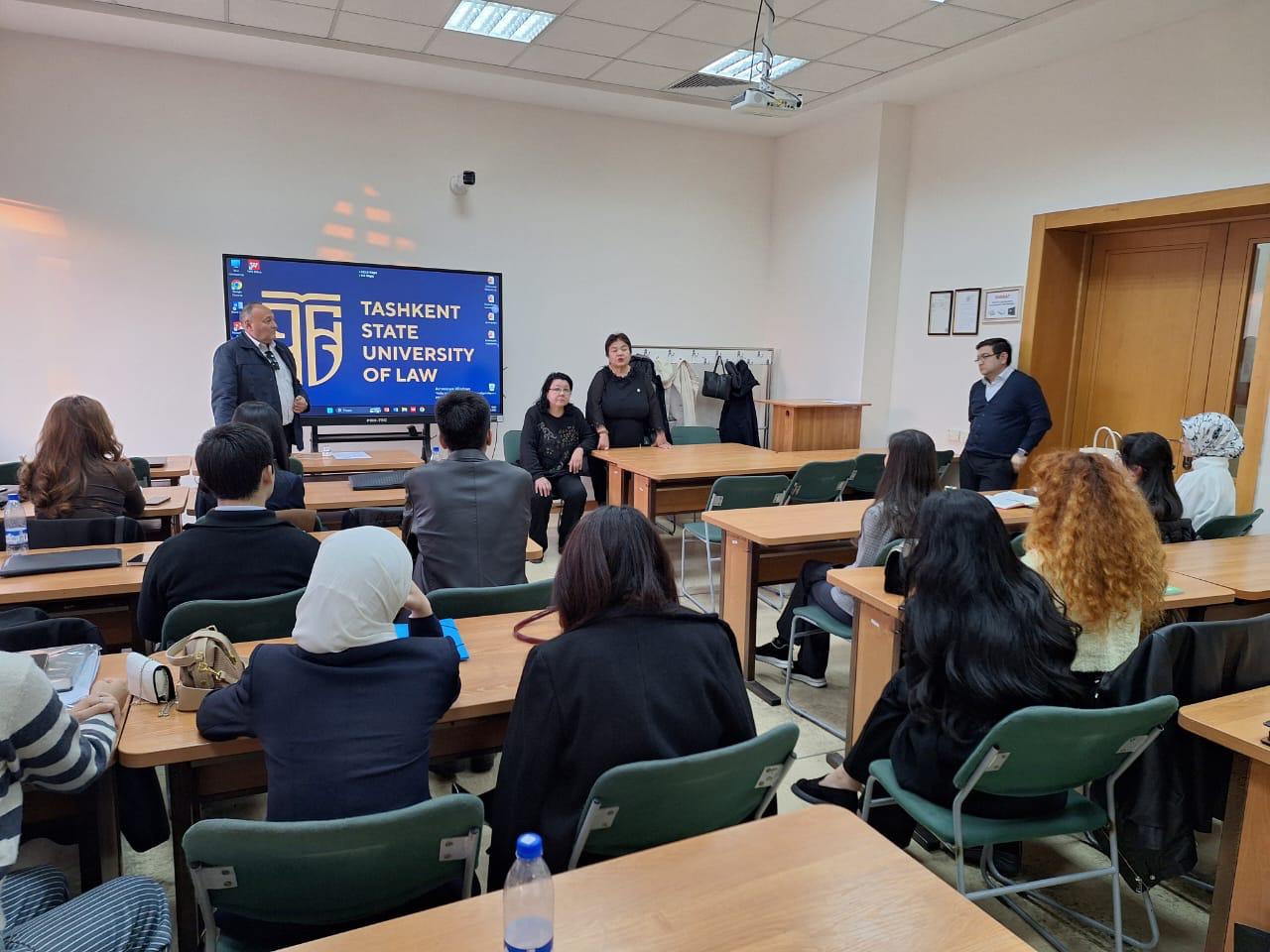 Преподаватели Университета Омир приняли участие в международной конференции Ташкентского государственного юридического университета.